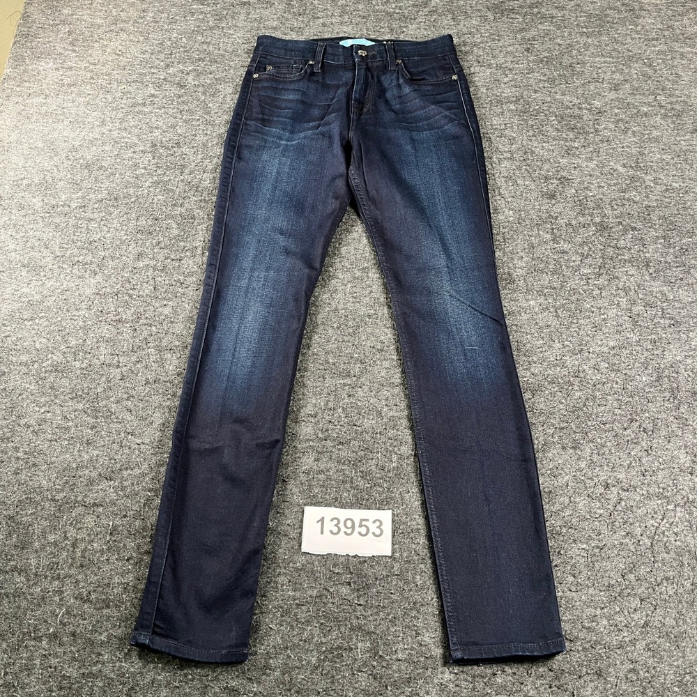 7 For All Mankind b(air) Denim Skinny Jeans Womens 26 Blue Cotton High Waist